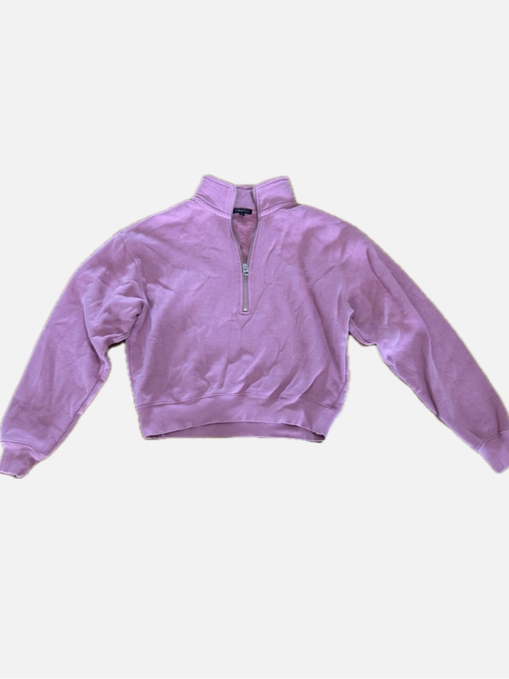 Dynamite Rose Half-Zip Pullover Sweatshirt
